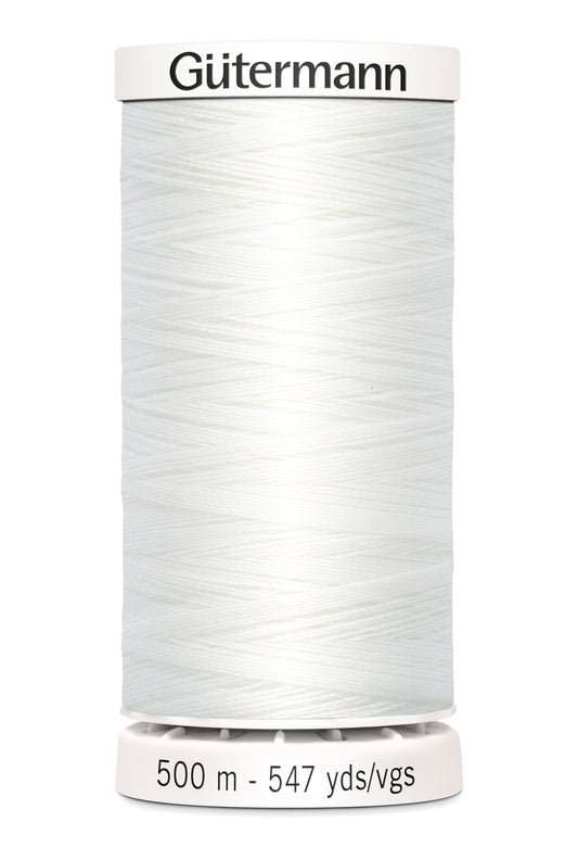 Fil GUTERMANN 500 M - blanc 800 - 701920