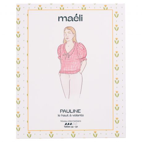 Patron Maéli Paris haut Pauline t34/52