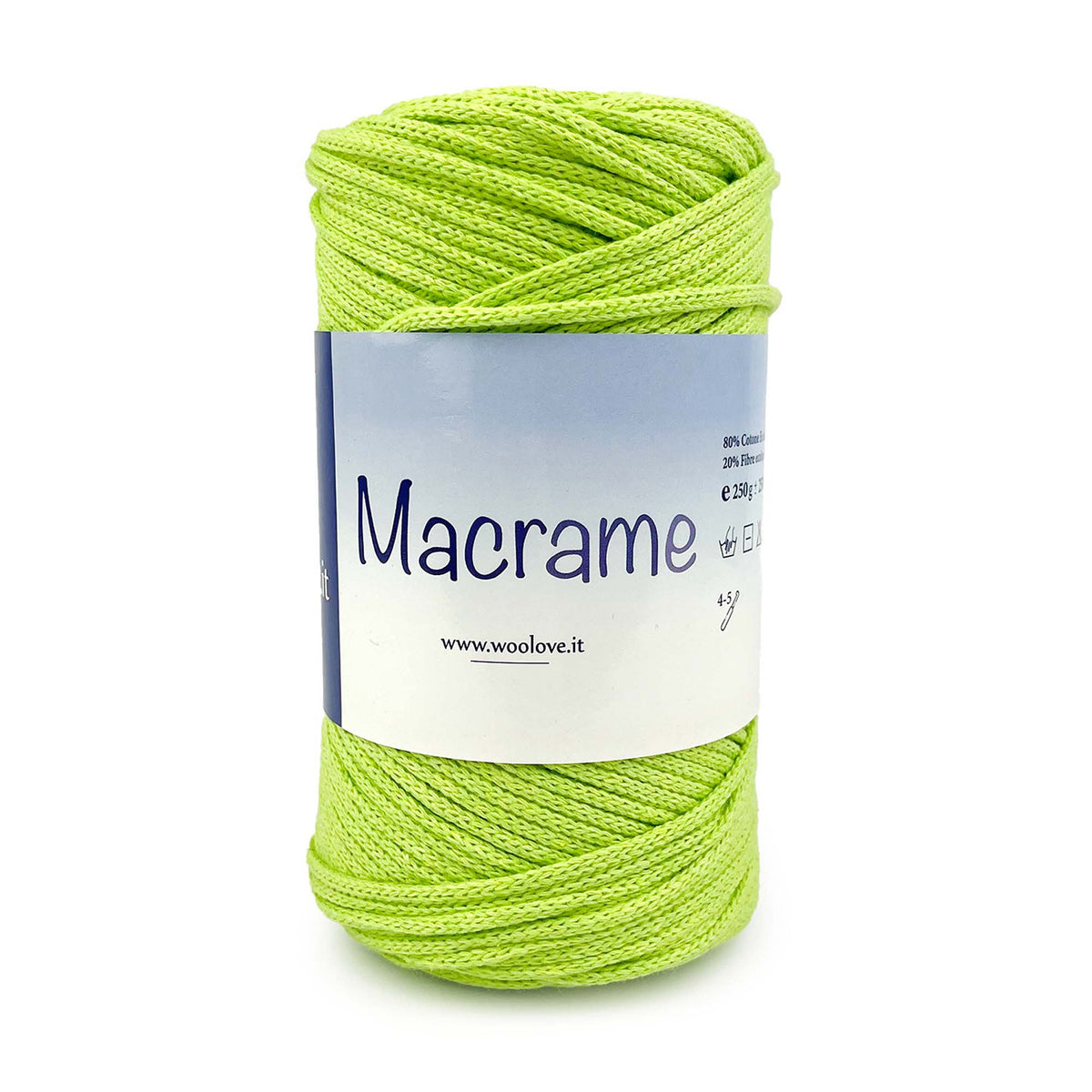 Fil macramé coton 2 MM - 225M