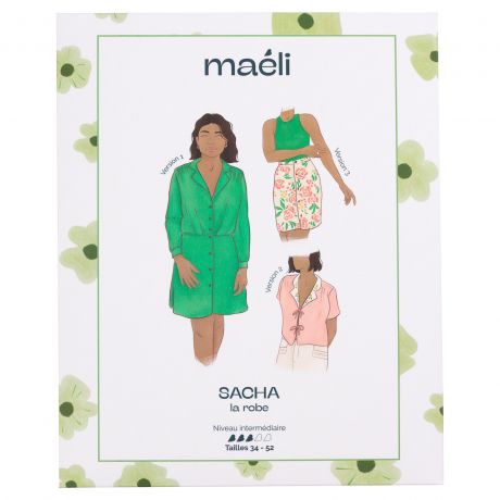 Patron Maéli Paris robe Sacha t34/52