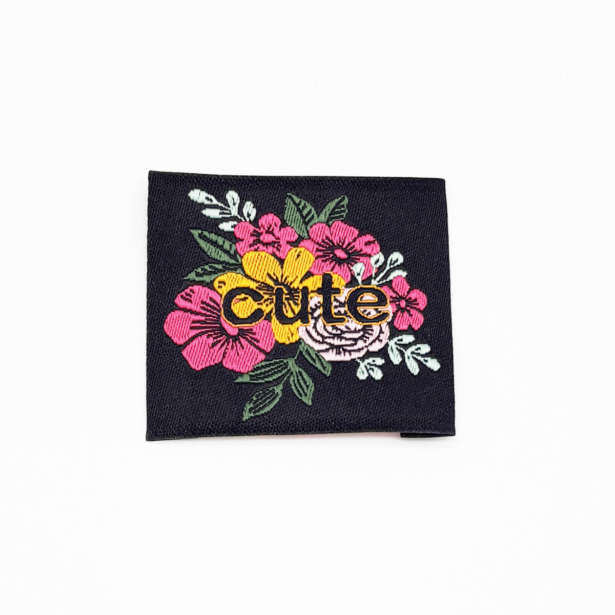 Etiquette Tissée à coudre : Cute