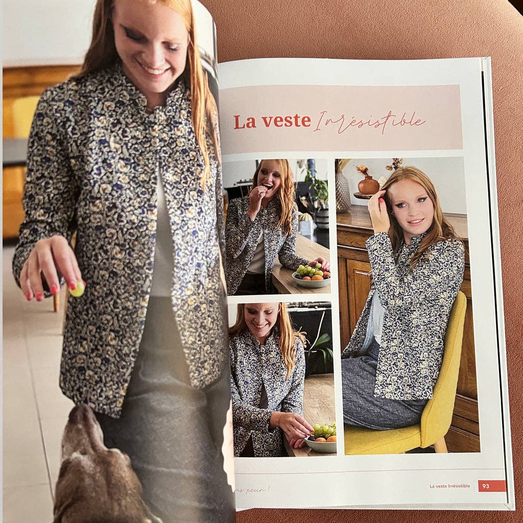 Livre "je couds mes premiers vêtements" avec Super Bison