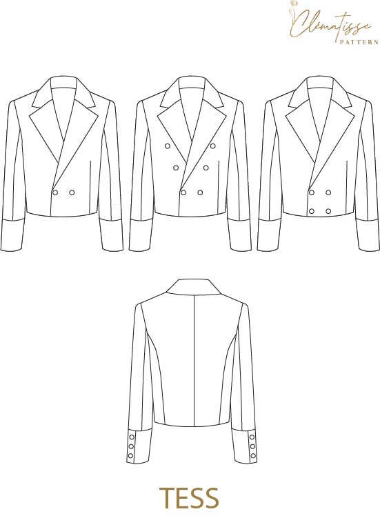 Patron Veste Tess