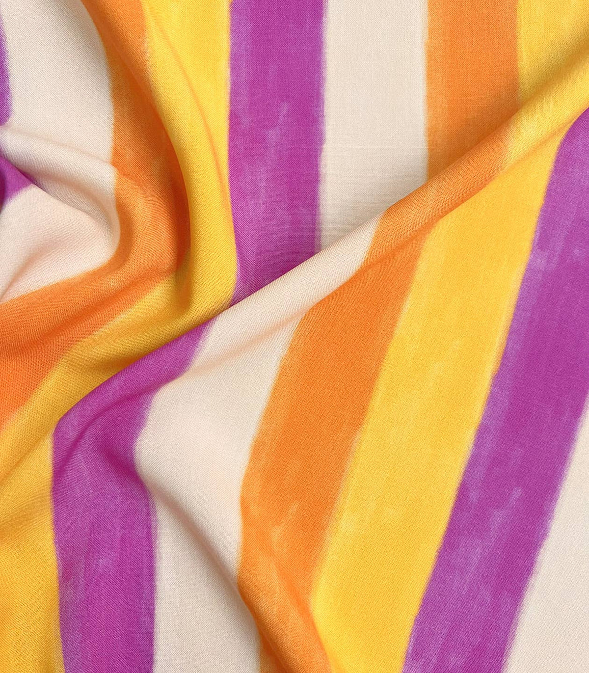 Tissu viscose Rayures du soleil – vendu par 50 cm