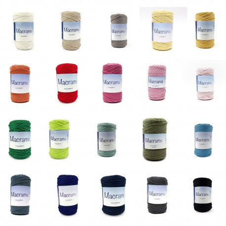 Fil macramé coton 2 MM - 225M