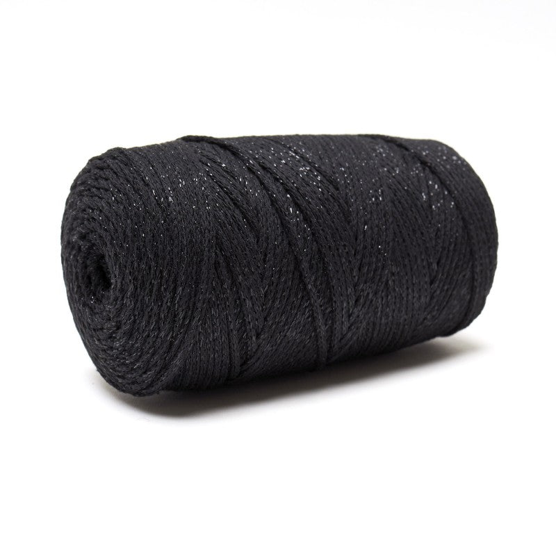 Fil macramé pailleté 2 mm - 250 m