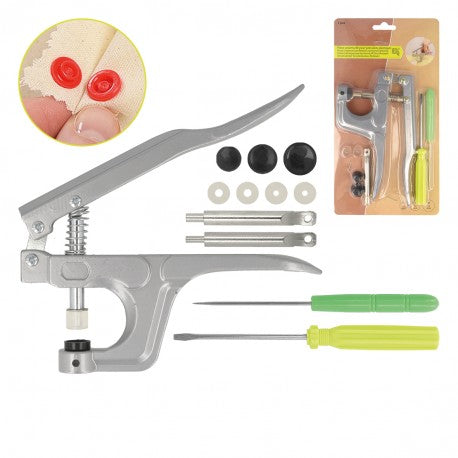 Pince universelle pour pressions plastique