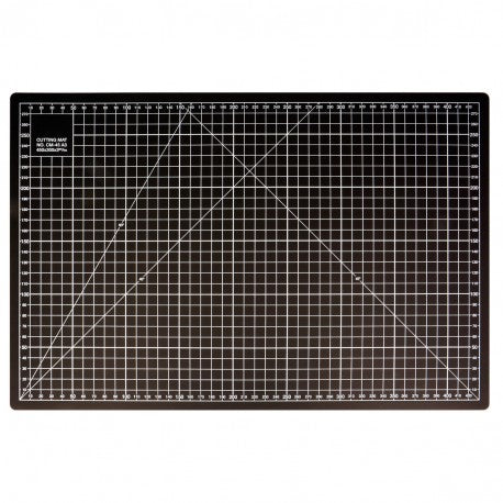 Planche de découpe couture 45x30 cm noire