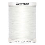 Fil GUTERMANN 1.000 m - blanc 800 - 701939